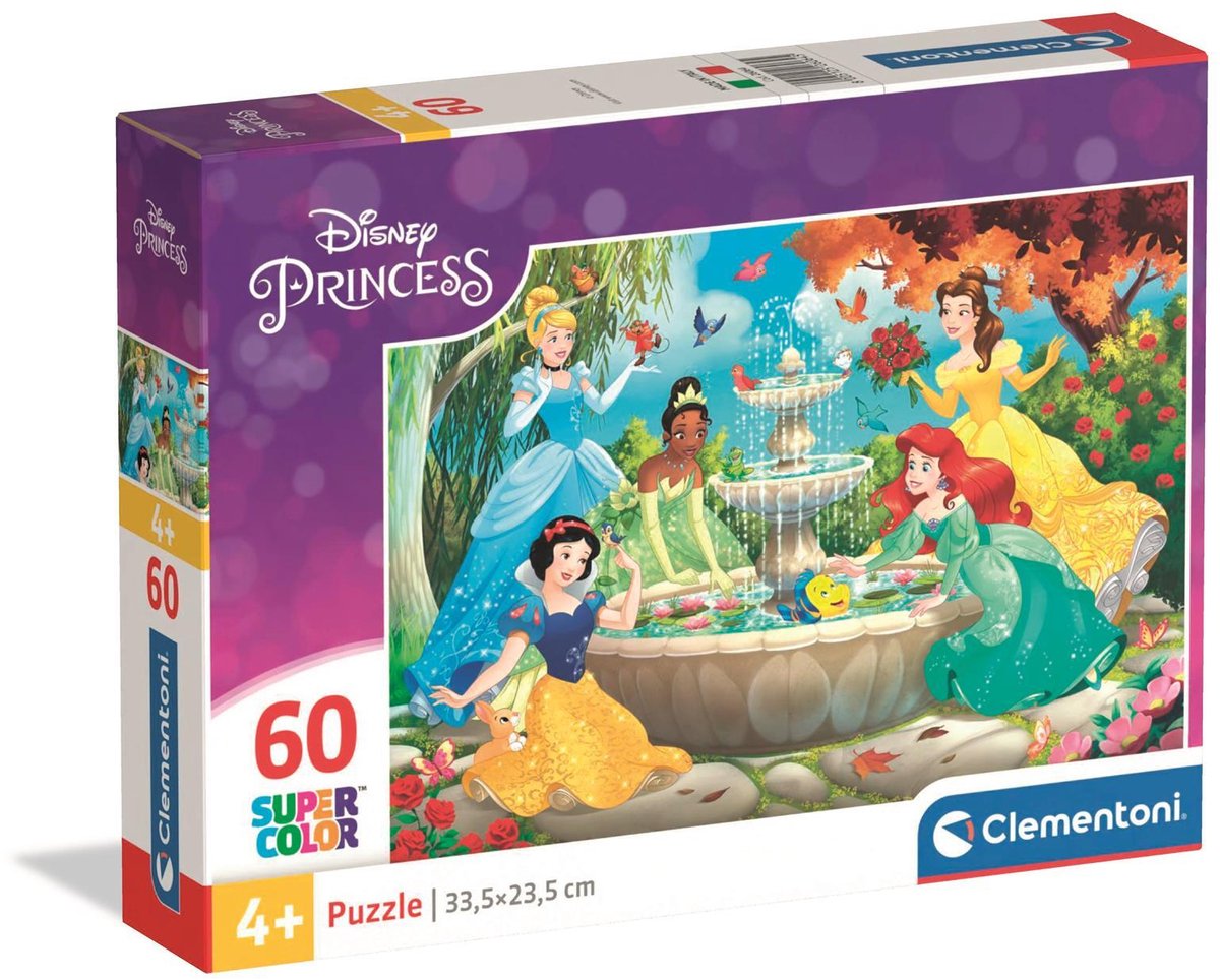 Disney prinsesse puslespil 60 stk - puslespil