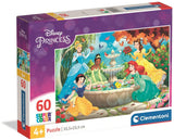 Disney prinsesse puslespil 60 stk - puslespil