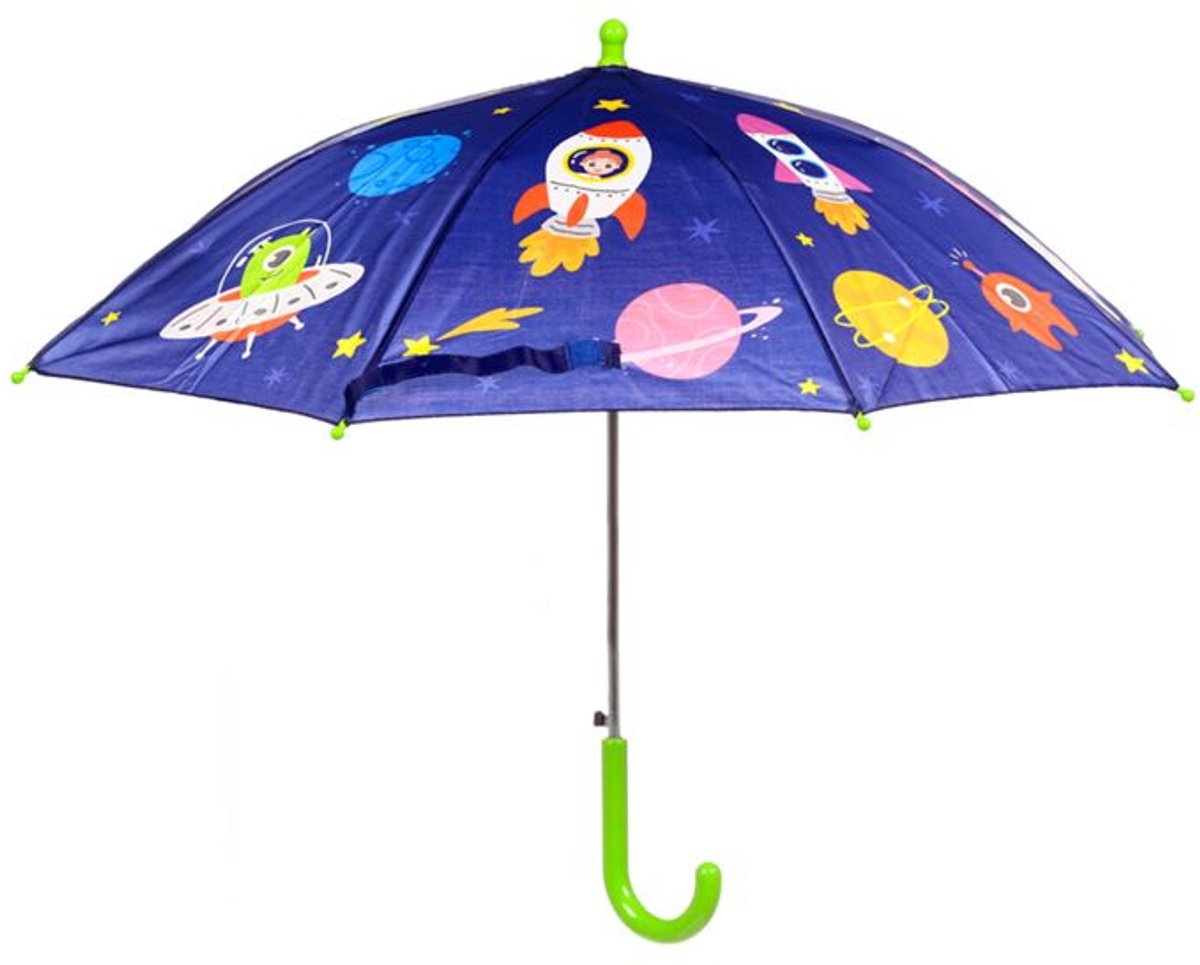 Puckator børneparaply - rumkadetastronaut - 66 cm (diam.) 55 cm (h)