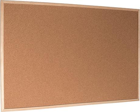 Esselte kork opslagstavle - 59x39,5 cm - naturbrun