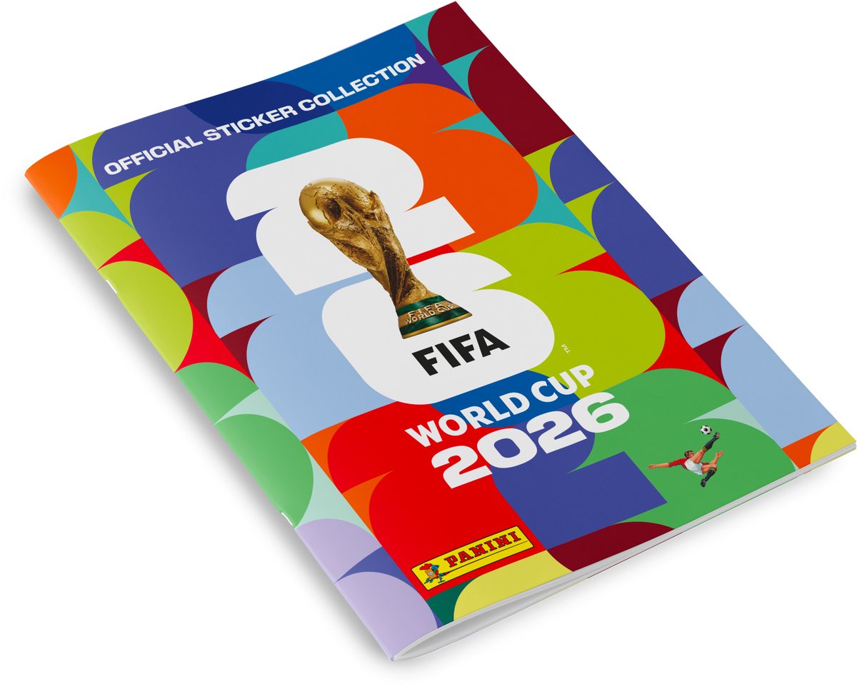 Panini - fifa world cup 2026 - 3 pakker - mærkat startpakke