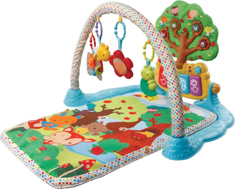 Vtech baby dyrevenner legemåtte - babygym - legetæppe - legemåtte - interaktivt legetøj - 6 til 36 måneder