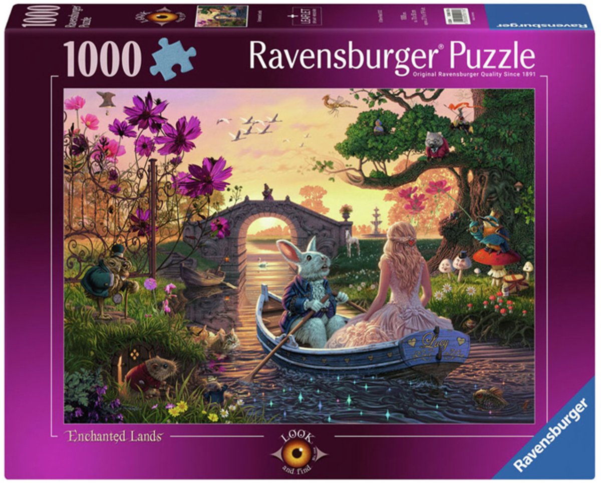 Ravensburger Wonderland puslespil 1000 stk