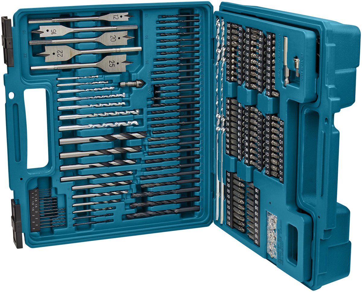 Makita - e-11689 - bor og bit sortiment