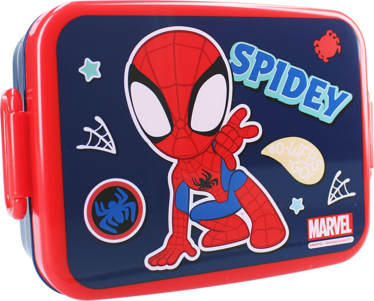 Vadobag spidey - blå - madpakke
