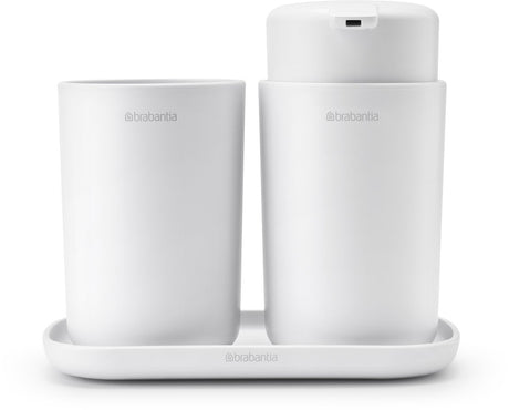 Brabantia forny badeværelsestilbehør sæt - 3-delt - hvid