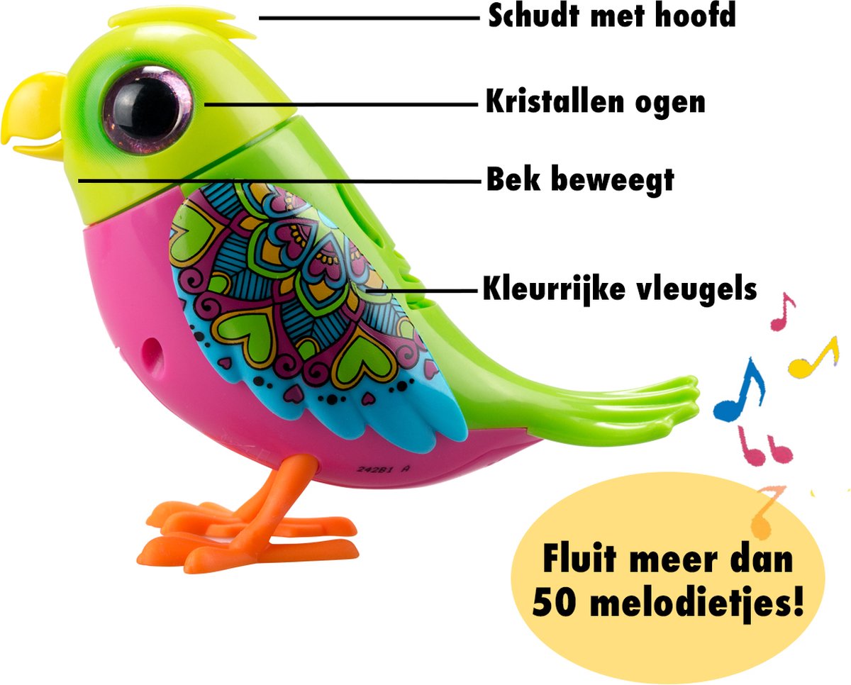 Sølvlys digibirds elsker Bird Vogel Interactive