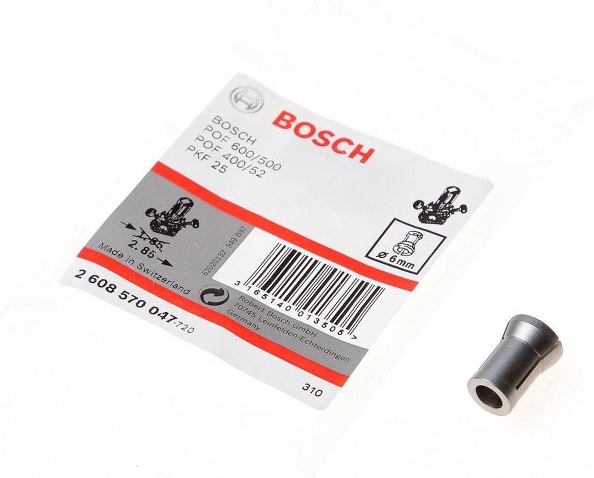 Bosch spændetang til fræser - 6 mm - uden spændemøtrik