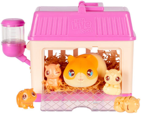 Små levende kæledyr mama surprise mini legesæt hamster