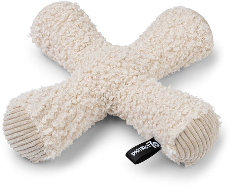 District 70 ziggy – zacht hondenspeelgoed met pieper en knispergeluid – merengue - ø30 cm