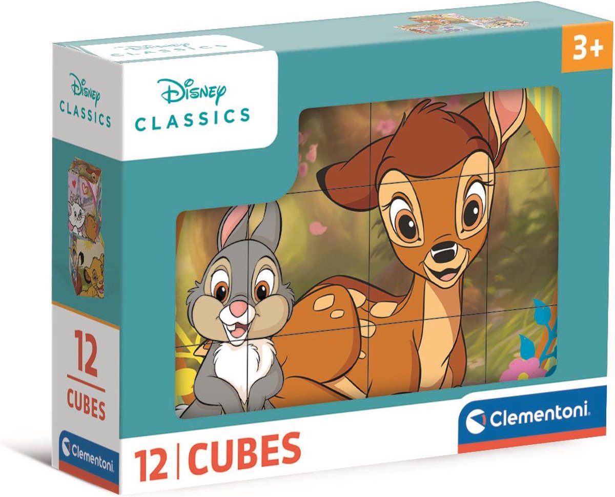 Clementoni Block Puzzle Disney Classic, 12 ..