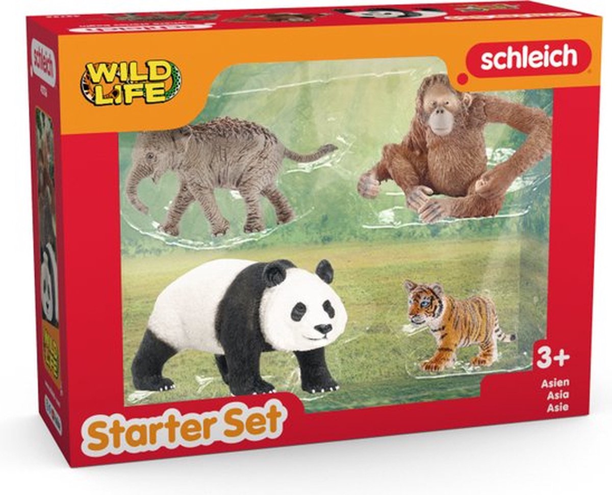 Schleich wild life asia startsæt 42736