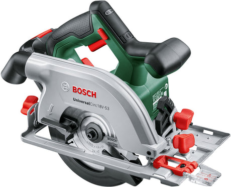 Bosch universalcirc 18v-53 akku rundsav - med 18v batterioplader - savklinge 160 mm