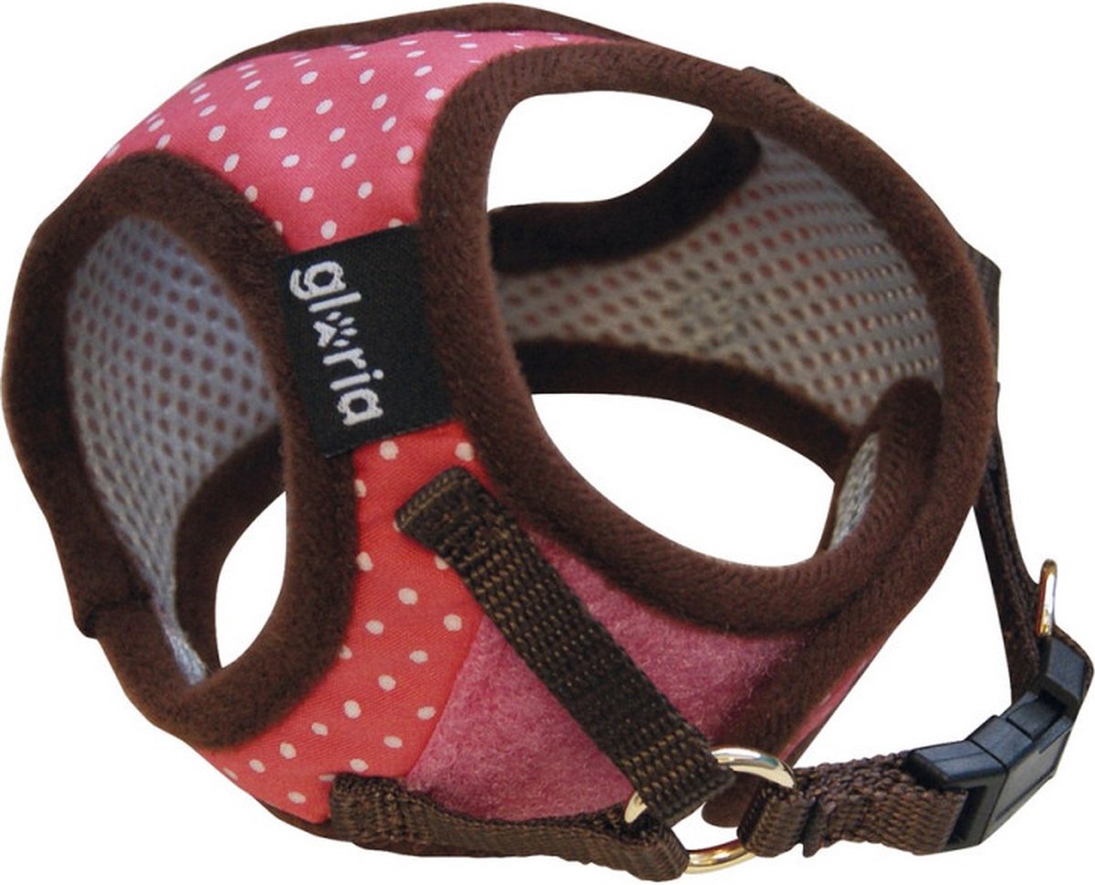 Gloria hundesele point 17-22 cm pink str. xs