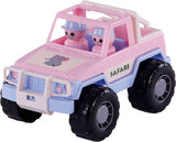 Cavallino Jeep Pink med 2 spilfigurer