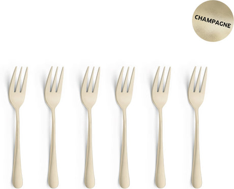 Amefa austin vintage champagne - 6 kagegafler