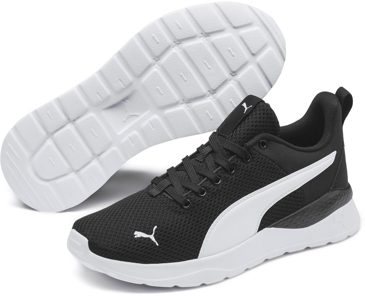 Puma anzarun lite jr falske sneakers - fersken smoothie - hvid - størrelse 36
