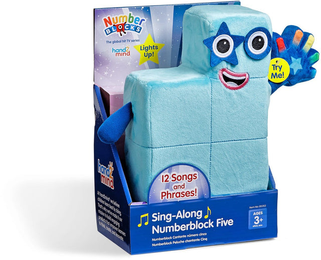Læringsressourcer numberblocks® five - syng med - syng med kram - 3+