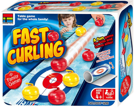 Lobbes legetøj fx bordspil curling spil