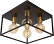 Lucide ruben - loftslampe (loftslampe) - 4xe27 - sort