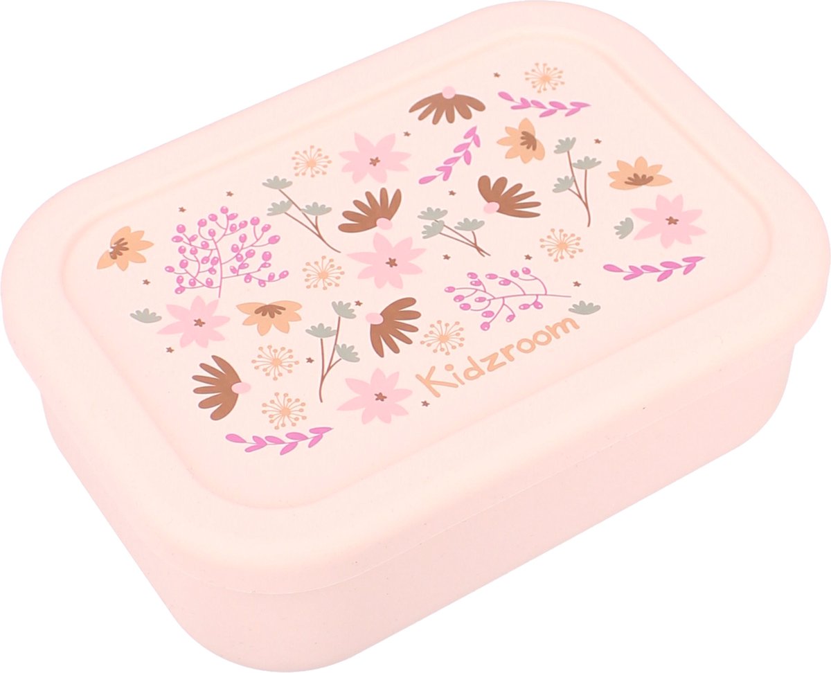 Kidzroom fortryllede minder madpakke - pink - blomster