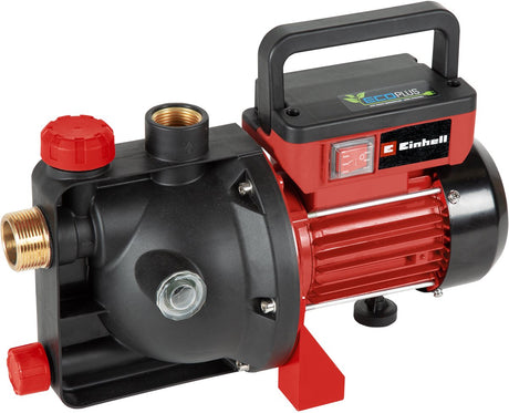 Einhell elektrisk havepumpe gc-gp 6050 eco plus - 600 w - 5000 l h - 4 bar - max. løftehøjde: 40 m - max. sugehøjde: 8 m