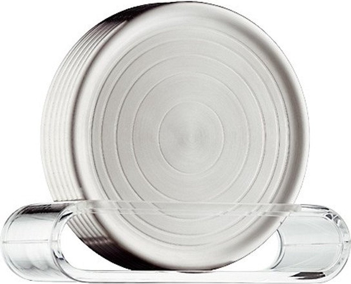 WMF loft - coasters - glas - 6-delt - skridsikker - varmebestandig