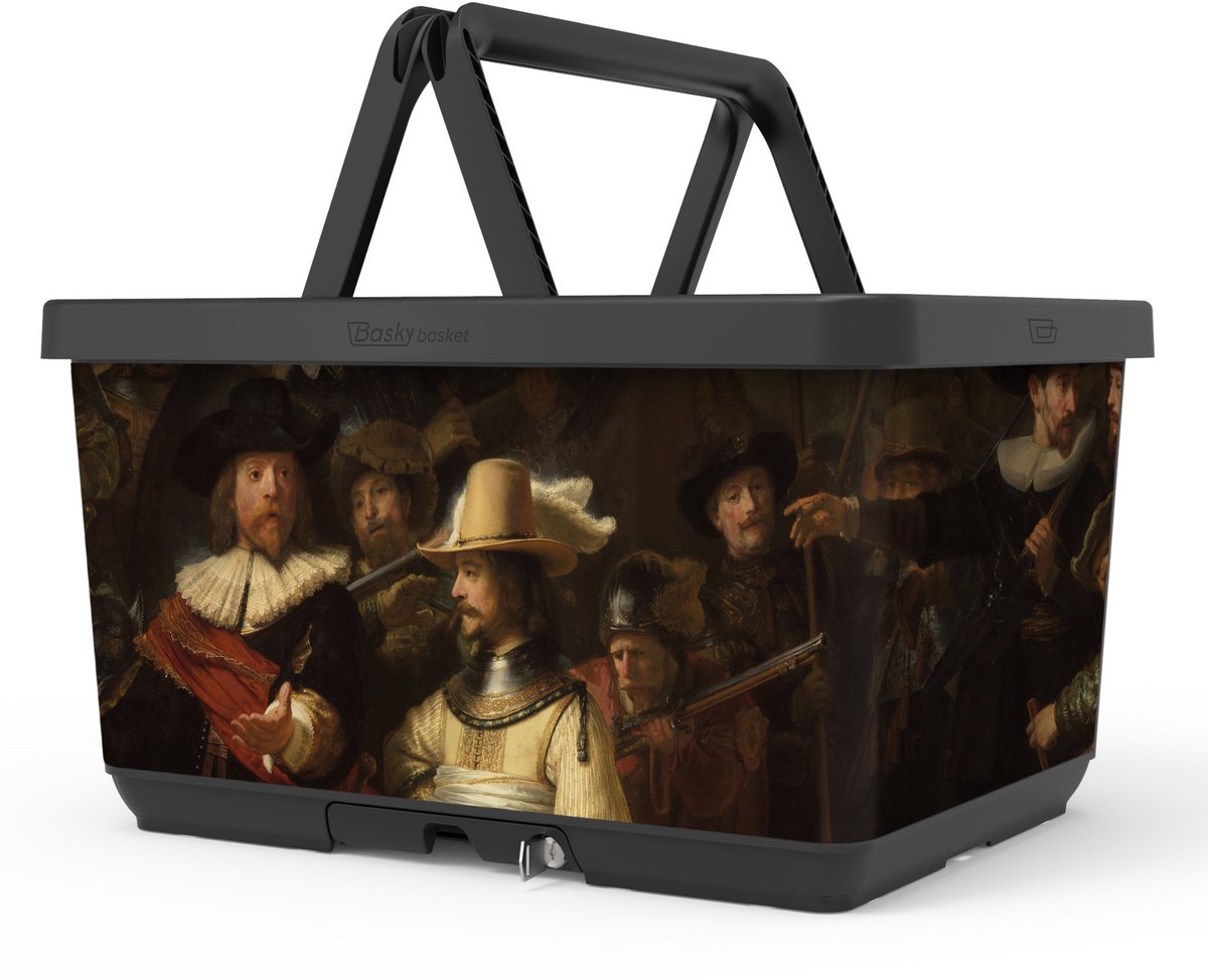 Basky Bicycle Basket 2.0 The Night Watch