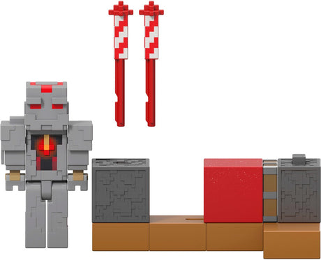 Mattel minecraft redstone ladede beskytters fyrværkerikaster