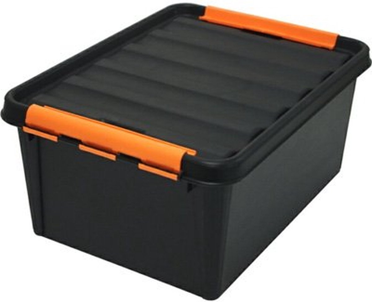 Smartstore 15 opbevaringsboks 14 liter polypropylen sort