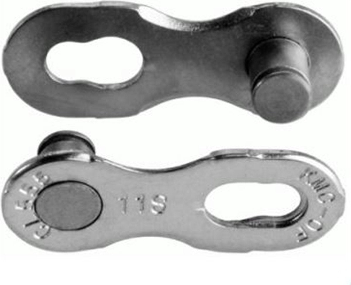 KMC Bicycle Chain MissingLink 11 NOPT Silver 5,65mm Ikke genanvendelig