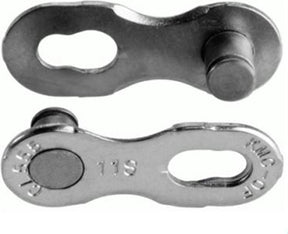 KMC Bicycle Chain MissingLink 11 NOPT Silver 5,65mm Ikke genanvendelig