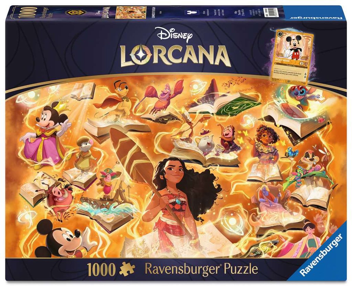 Ravensburger puslespil - puslespil - 1000 brikker