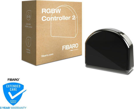 Fibaro rgbw controller 2 - led strip controller - fungerer med hjemmecentre, hjemlige og andre z-wave controllere