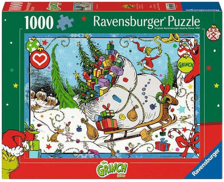 Ravensburger puslespil grinch 1000 brikker filmpuslespil.