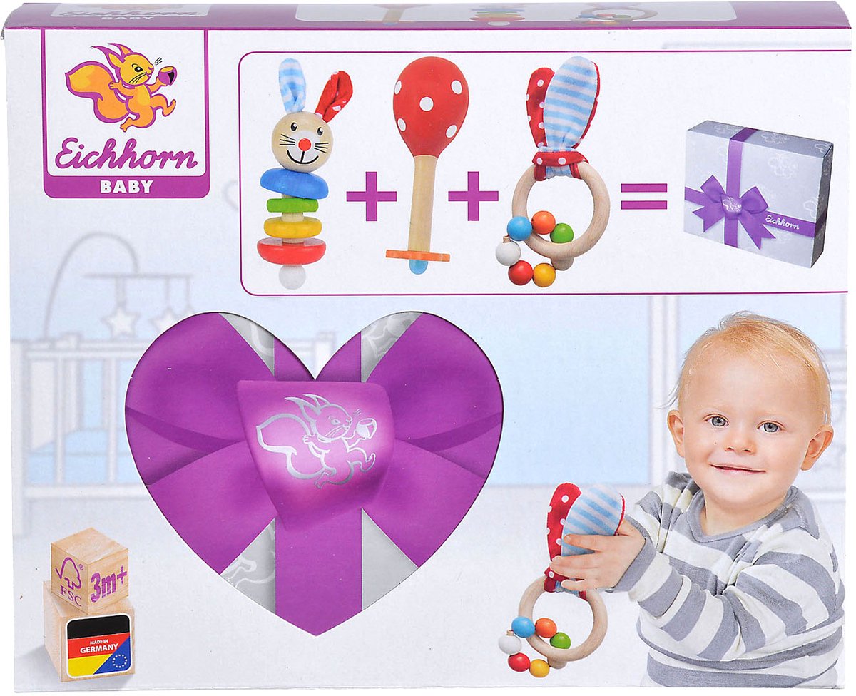 Eichhorn Baby Gift Set, 3dlg.