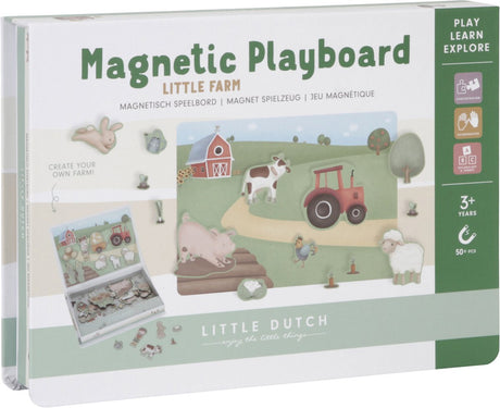 Little Dutch - magnetisk spilleplade FSC - Little Farm