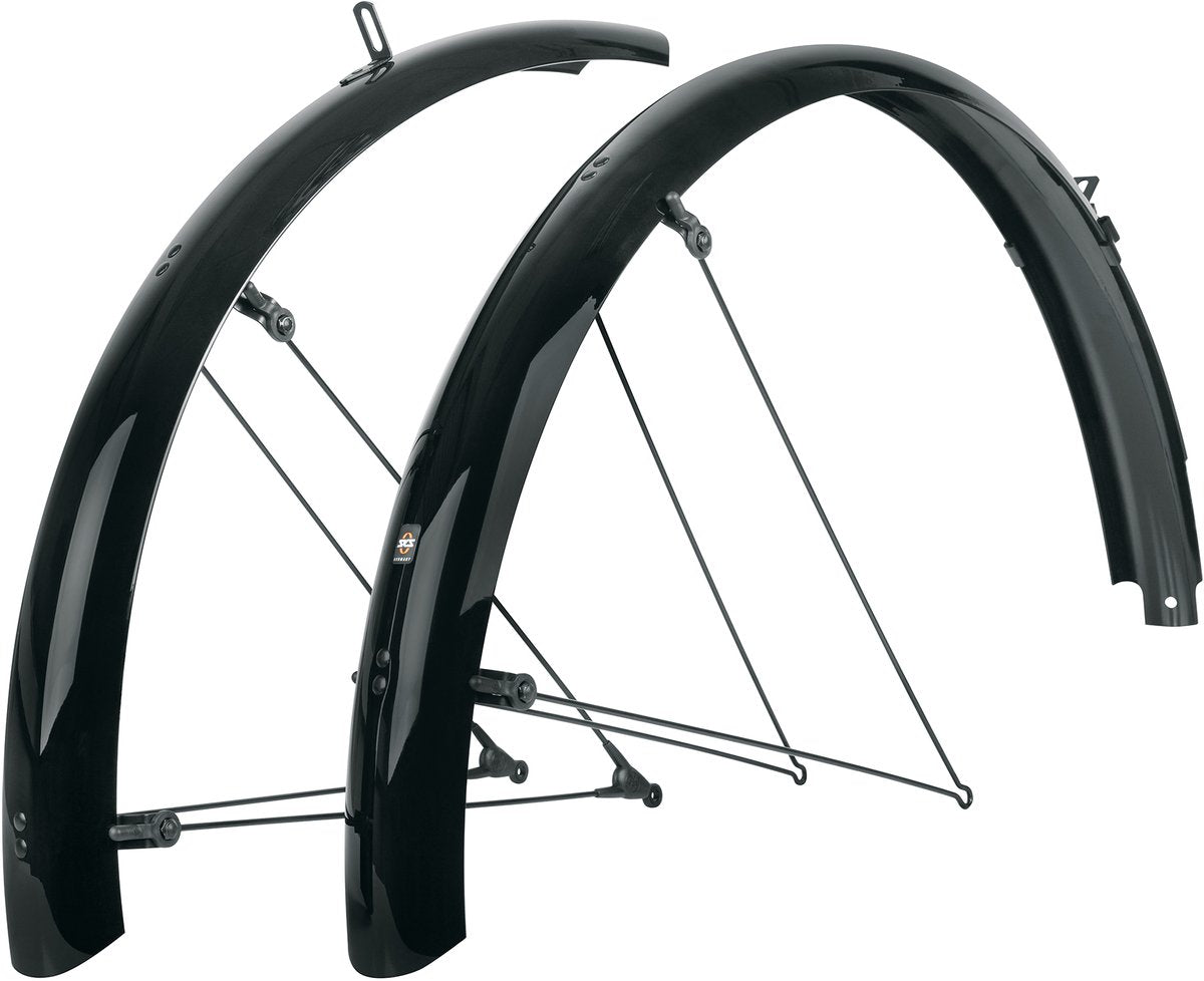 Sks skærmsæt 27,5 - 29 bluemels basic 65mm sort PVC