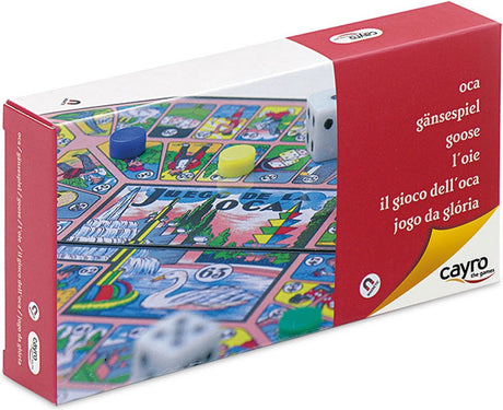 Geronimo spil cayro - gåsebræt - rejseversion magnetisk - brætspil - 2-4 spillere - egnet fra 5 år