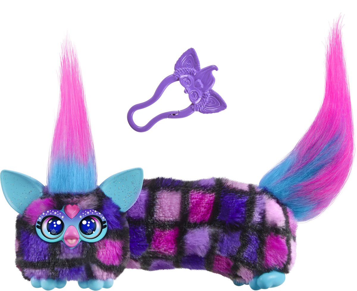Hasbro furby furblets dj co-dazz bamse pink