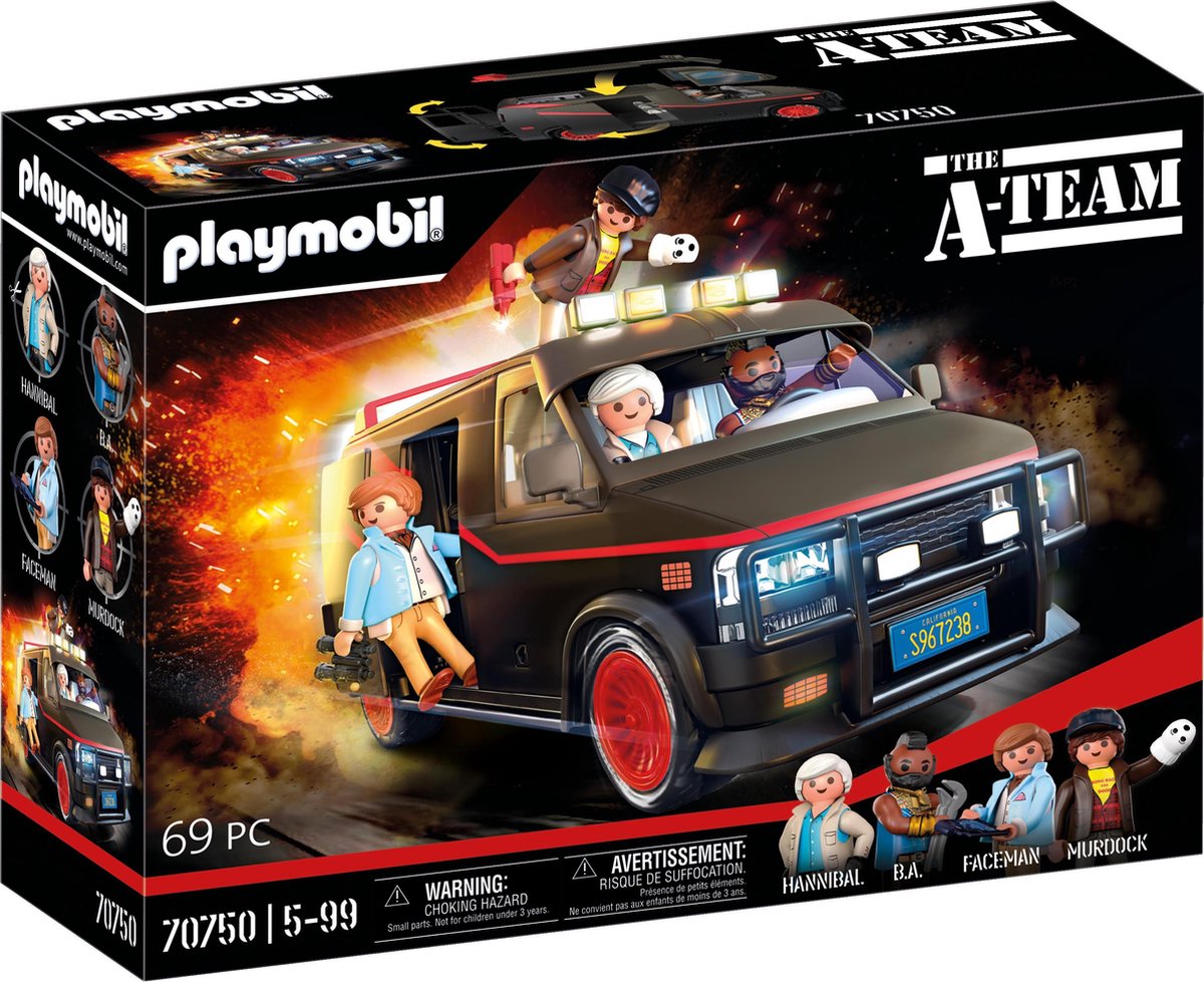 Playmobil a-team bussen - 70750