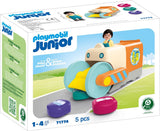 Playmobil junior: skub og grab skraldebil - 71774