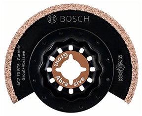 Bosch starlock multiværktøj tilbehør - acz 70 rt5 hårdmetal riff segment savklinge