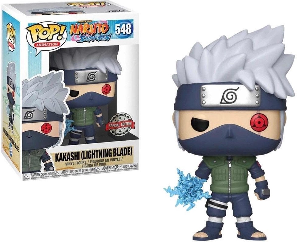Funko pop! animation: naruto - kakashi (lynblad) - us exclusive eng