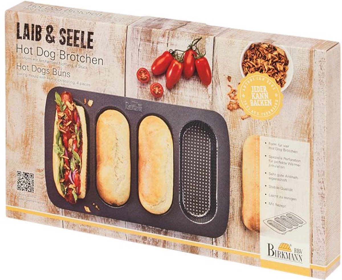 Rbv birkmann birkmann - hotdog-bageform - brødbageform - 34,5cm