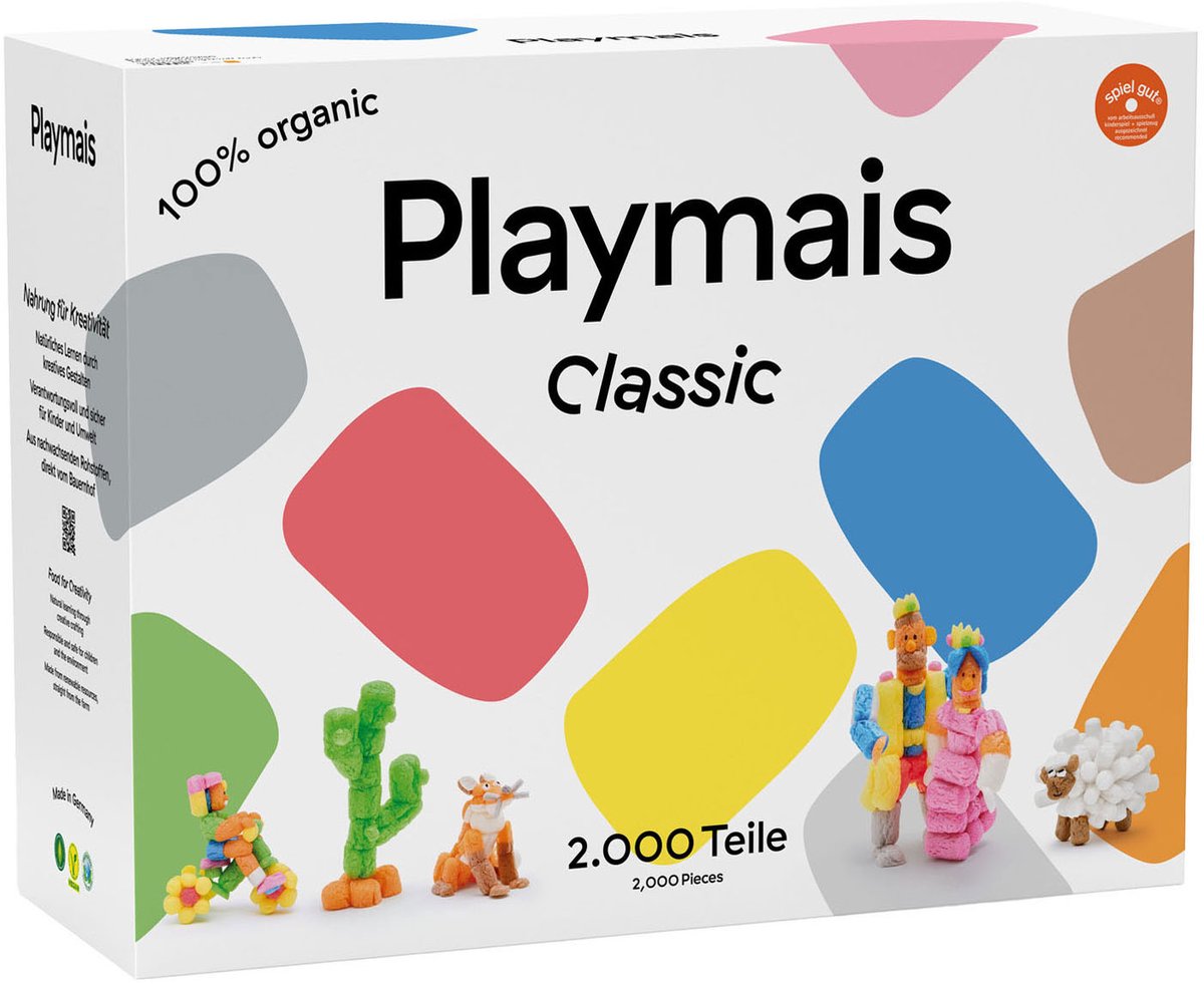 Playmais classic basic xl - 2000 stk.