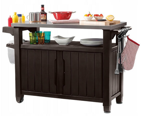 Keter grill bord bar have opbevaring 183l xl