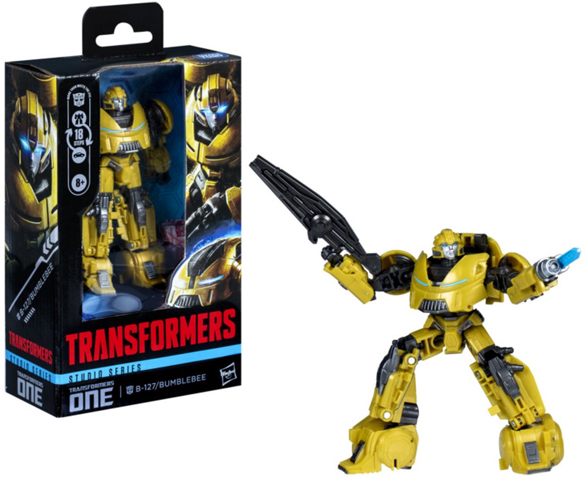 Transformers hasbro one studio series deluxe class action figure bumblebee (b-127) 11 cm action figuur