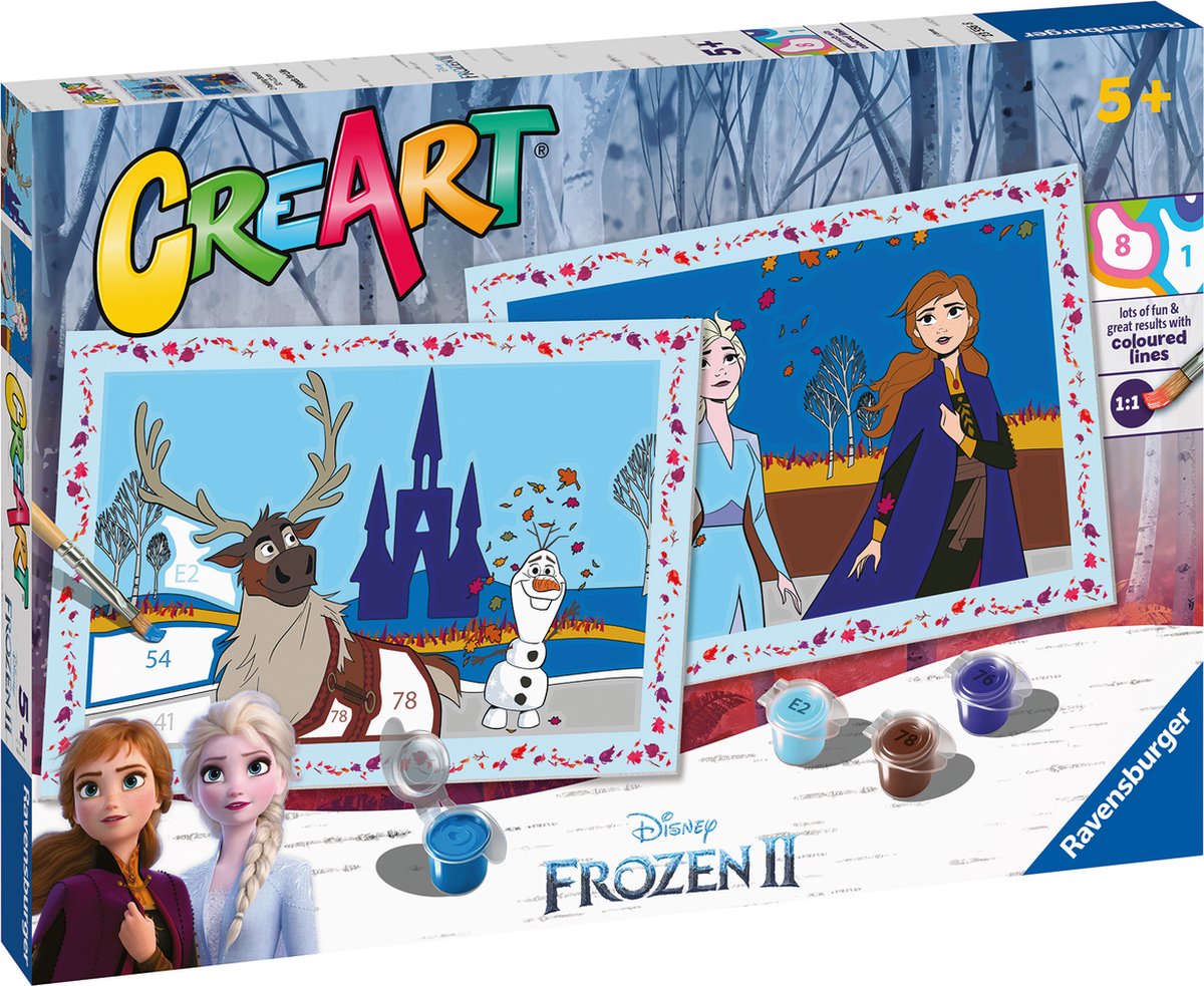 Ravensburger Creart Maleri ved nummer - Frosset 2