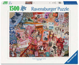 Ravensburger – tur til Tokyo – puslespil – 1500 brikker